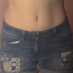 Wonder Nation Blue Jean Shorts